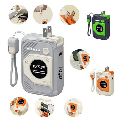 Universal MagSafe Portable Charger and Adapter Set